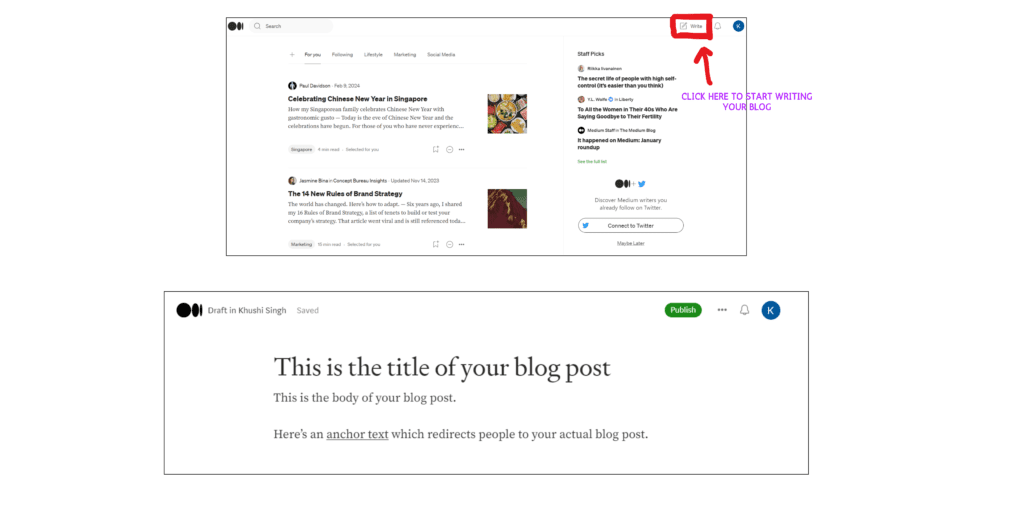 how to promote on medium