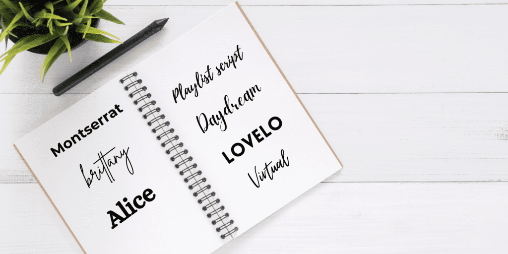 best canva fonts for pinterest pins featured image