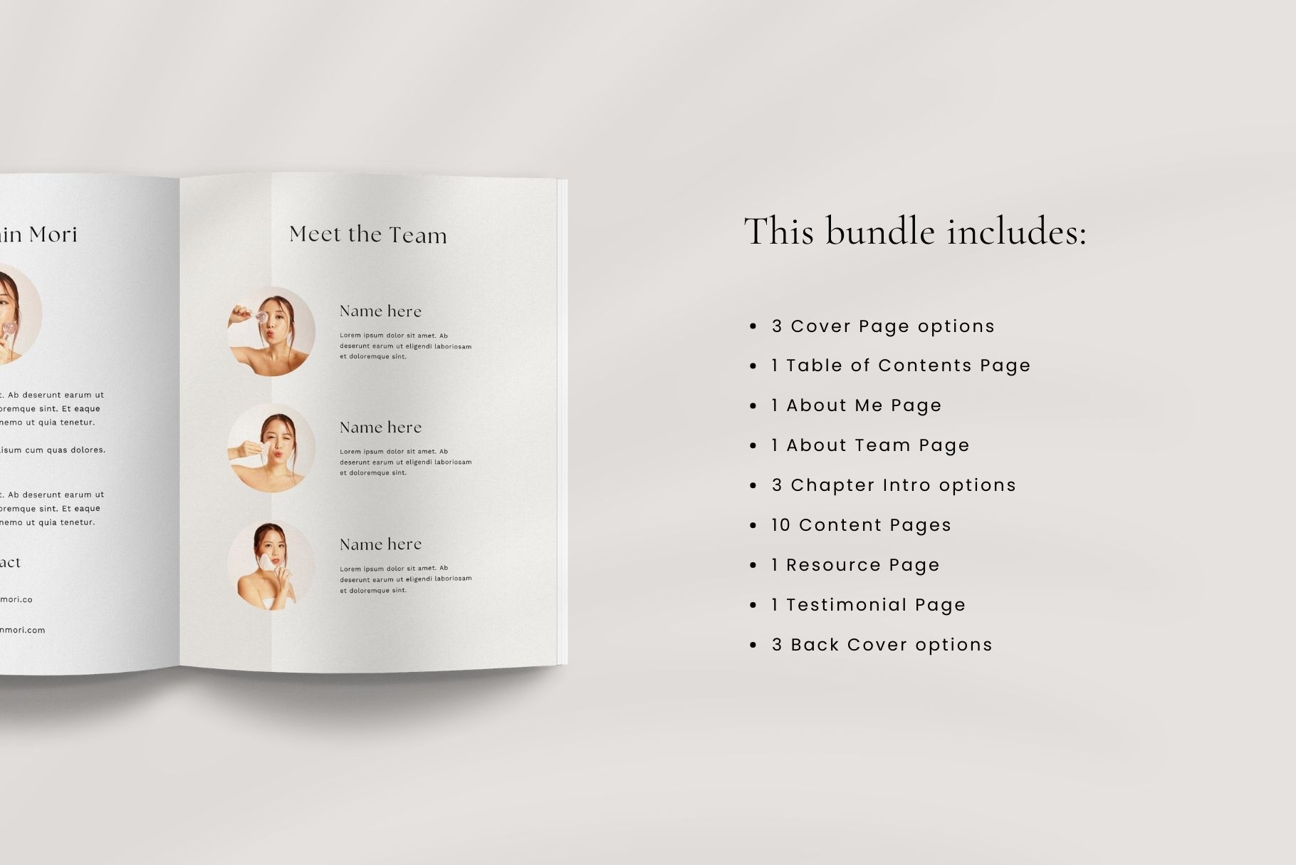 E-book Canva Templates Modest Product Image 2