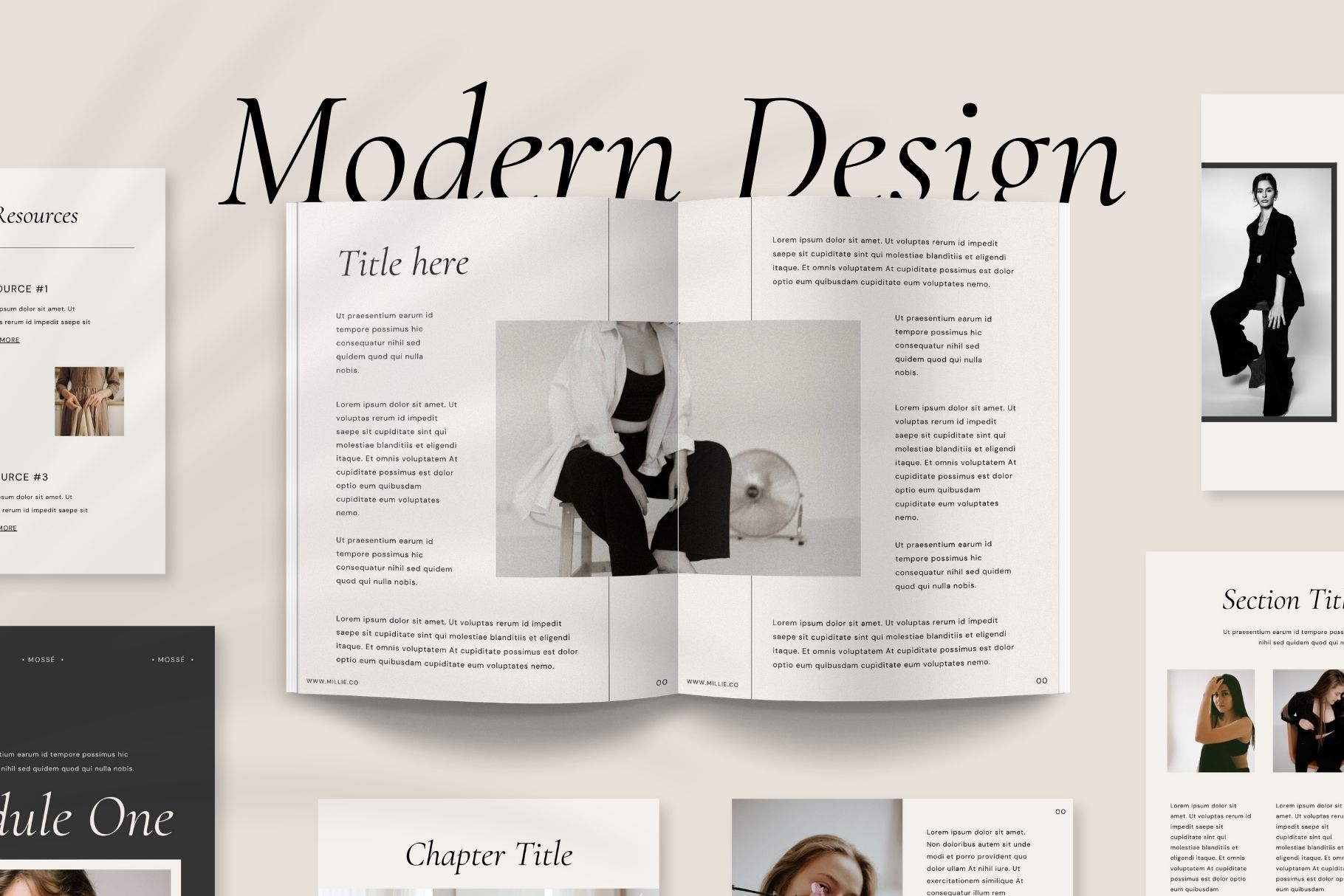 E-book Canva Templates Mosse Product Image 8