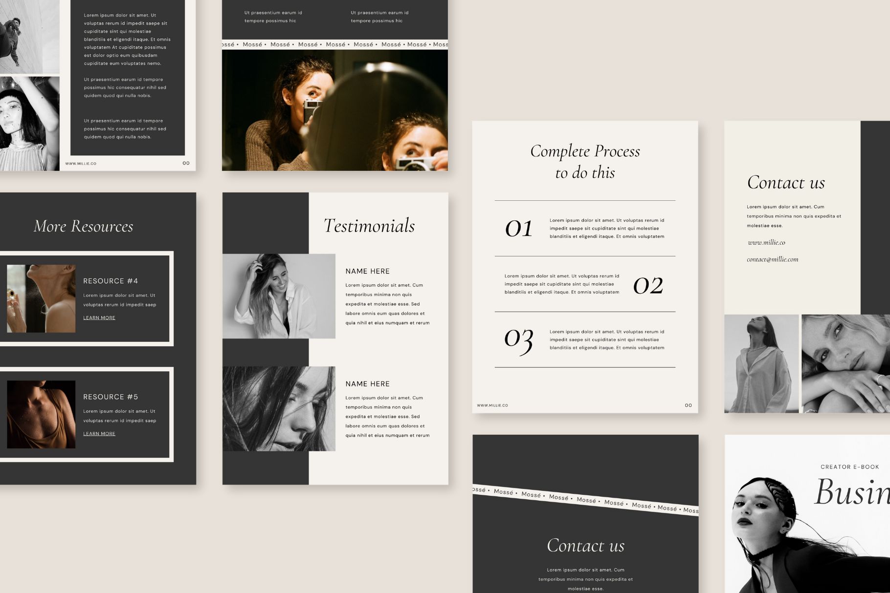 E-book Canva Templates Mosse Product Image 9