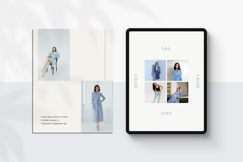 E-book Canva Template | Indigo - Image 7
