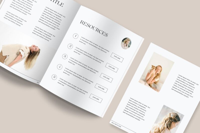 E-book Canva Template | Demure - Image 10