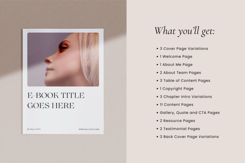 E-book Canva Template | Demure - Image 2