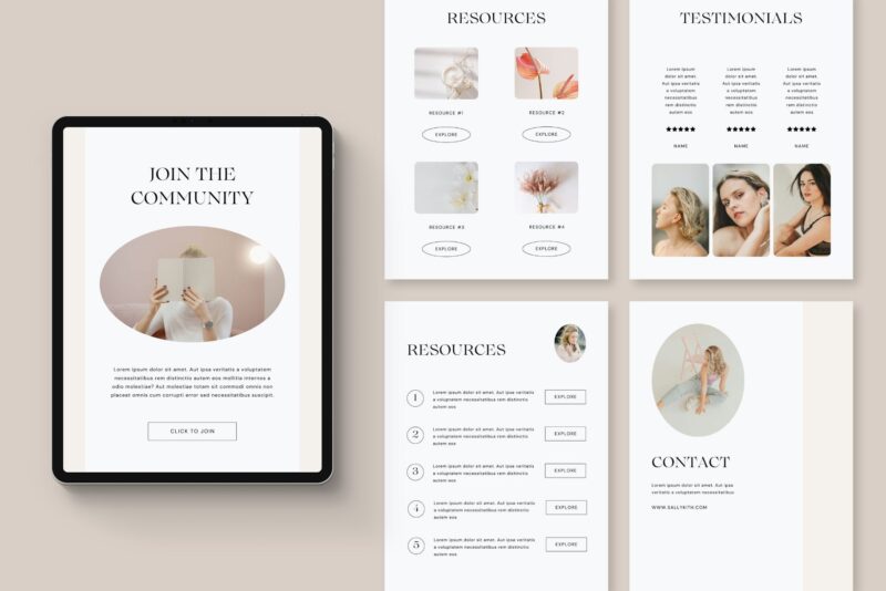 E-book Canva Template | Demure - Image 9