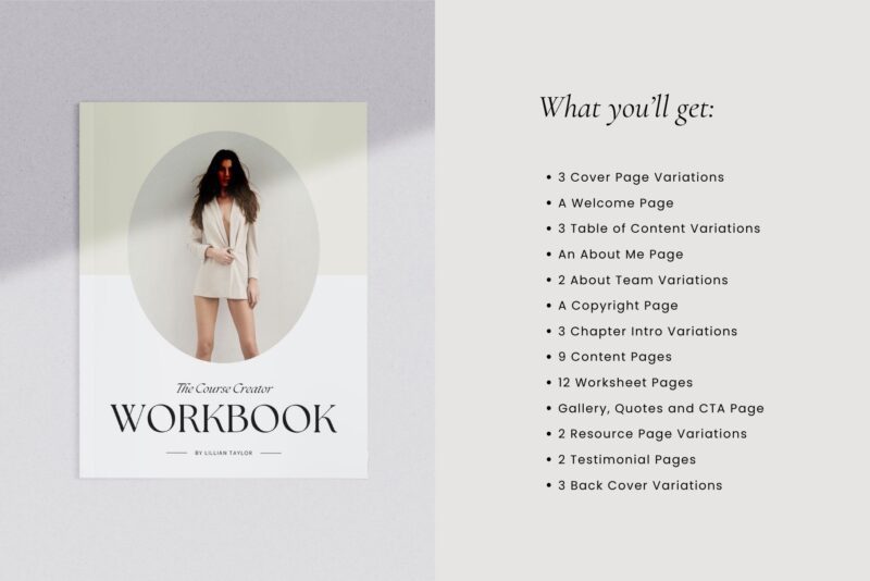 Workbook E-book Canva Template | Lucid - Image 2