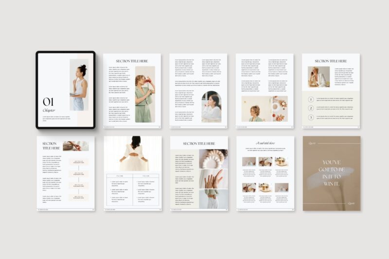 Workbook E-book Canva Template | Lucid - Image 5