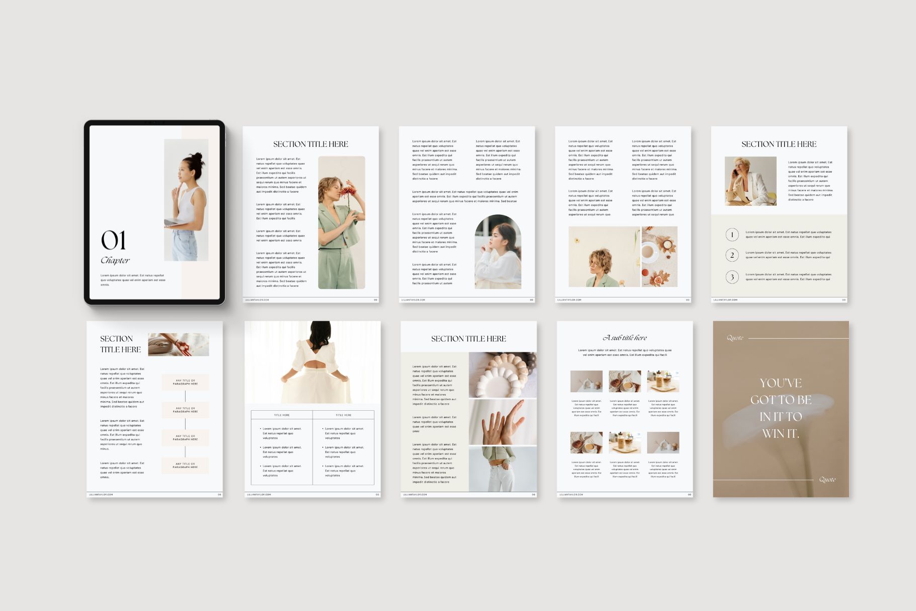 Workbook Template Lucid Product Image 5