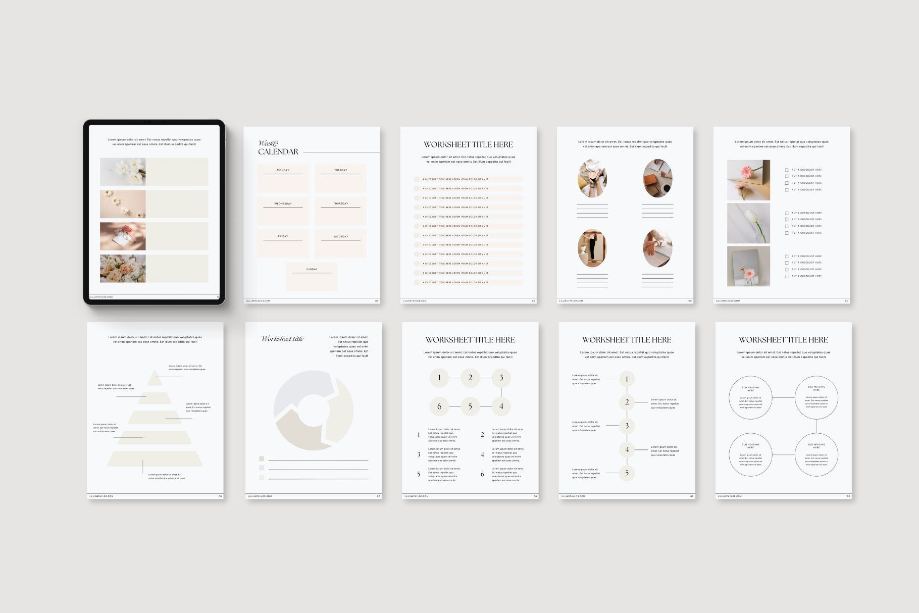Workbook Template Lucid Product Image 6