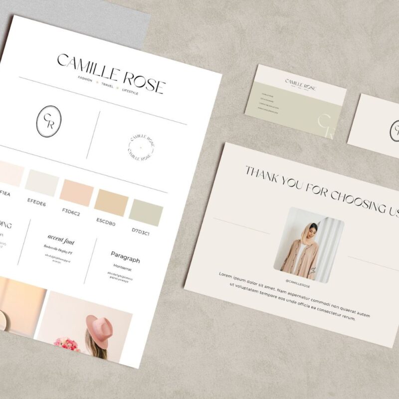 CAMILLE | Branding Kit for Canva - Image 7