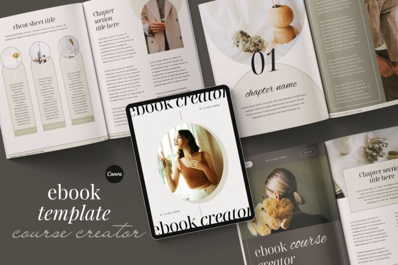 CLARA Course Ebook Canva Template