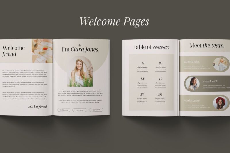 CLARA Course Ebook Canva Template - Image 4