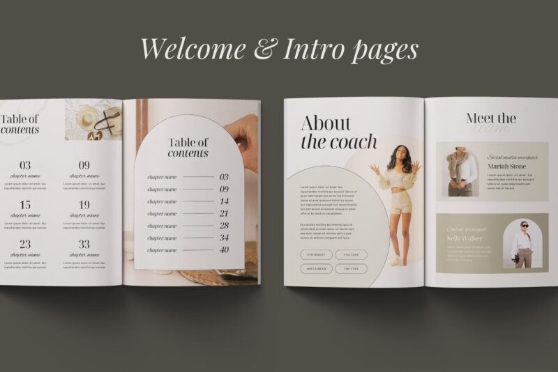 CLARA Workbook Canva Template - Image 4