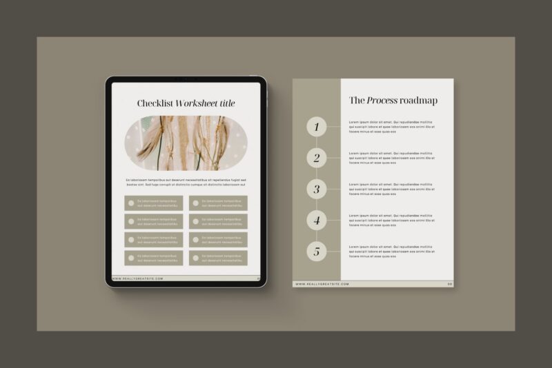 CLARA Workbook Canva Template - Image 7
