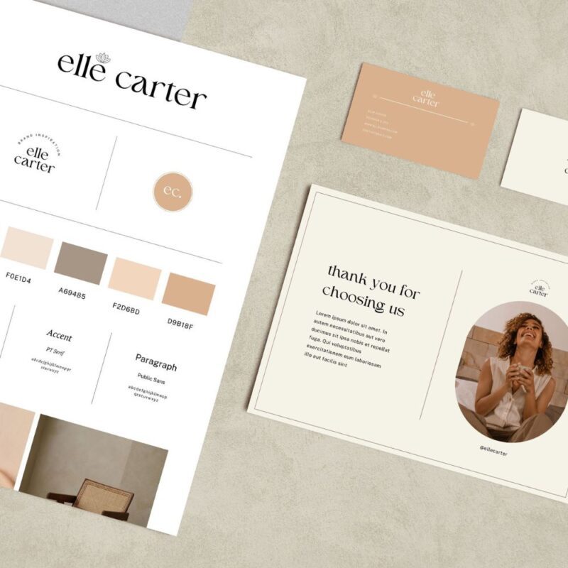 ELLE Branding Kit for Canva - Image 7