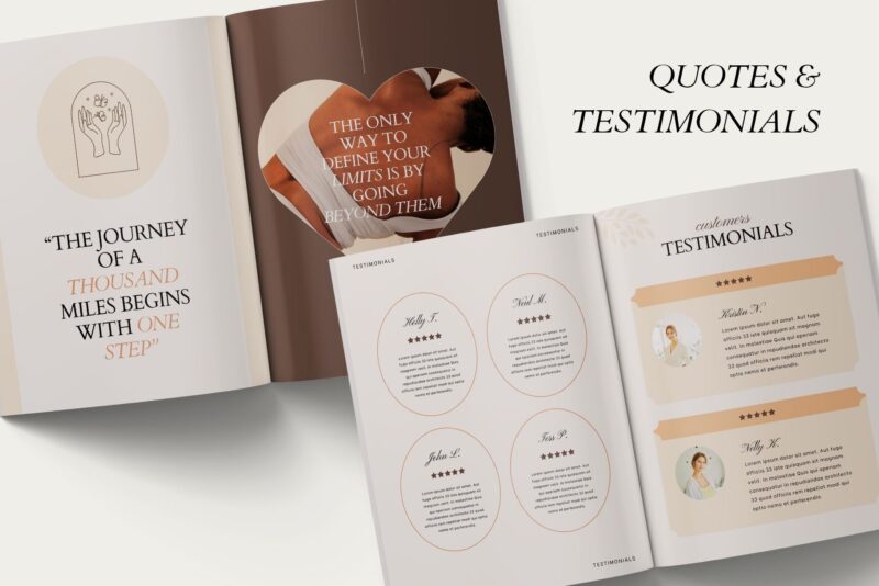 LINEA Wellness Ebook Template - Image 12
