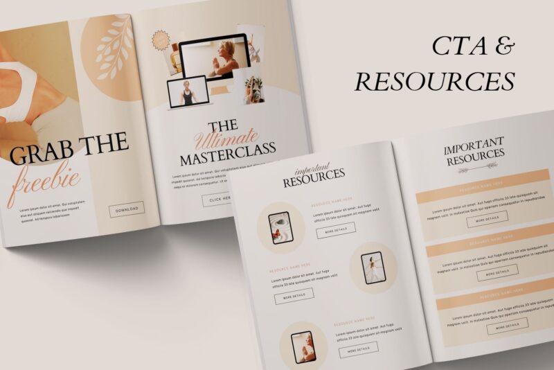 LINEA Wellness Ebook Template - Image 13
