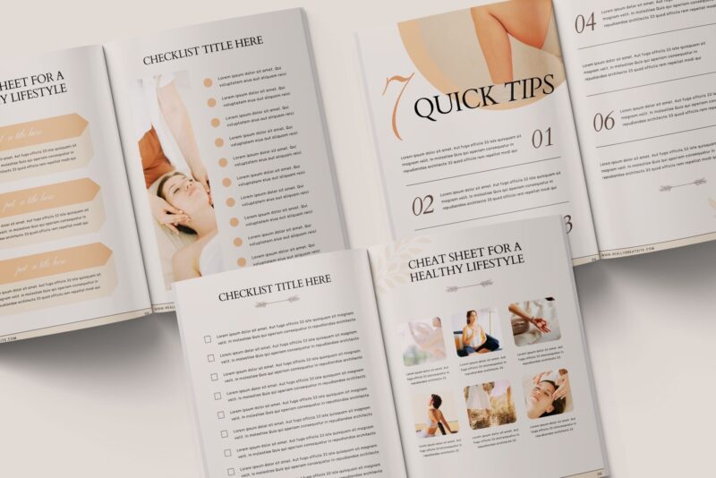 LINEA Wellness Ebook Template - Image 7