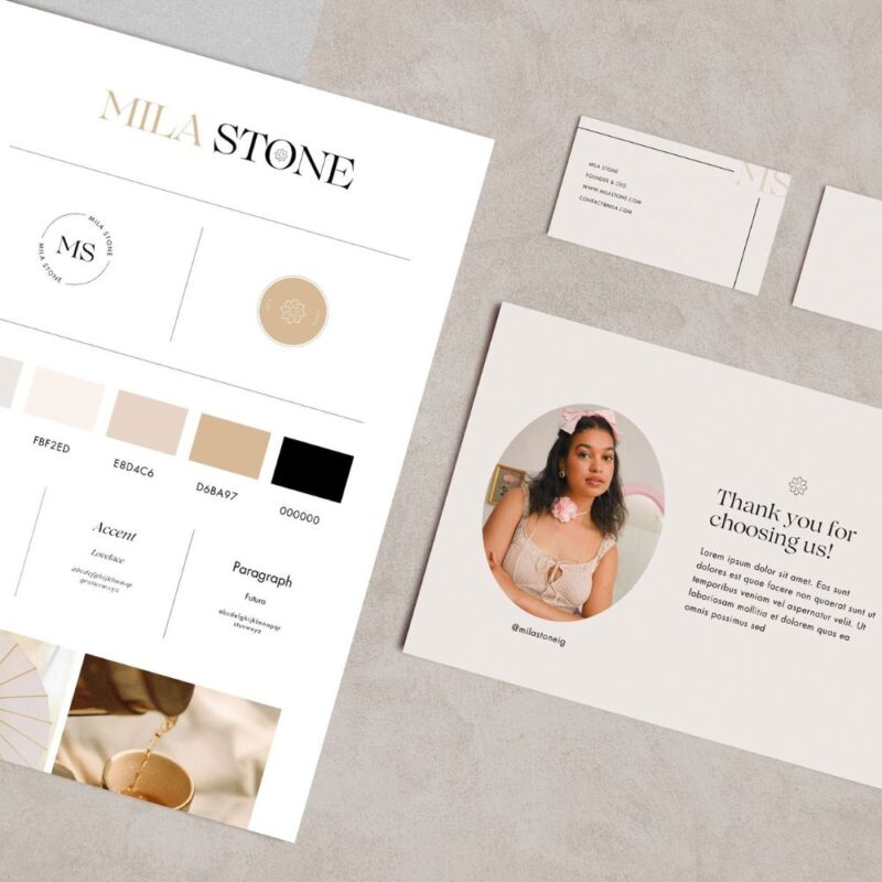 MILA Branding Kit for Canva - Image 7